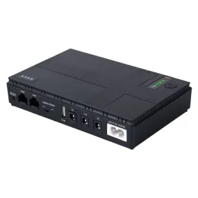 10400 Mah Black Mini Portable Dc Ups