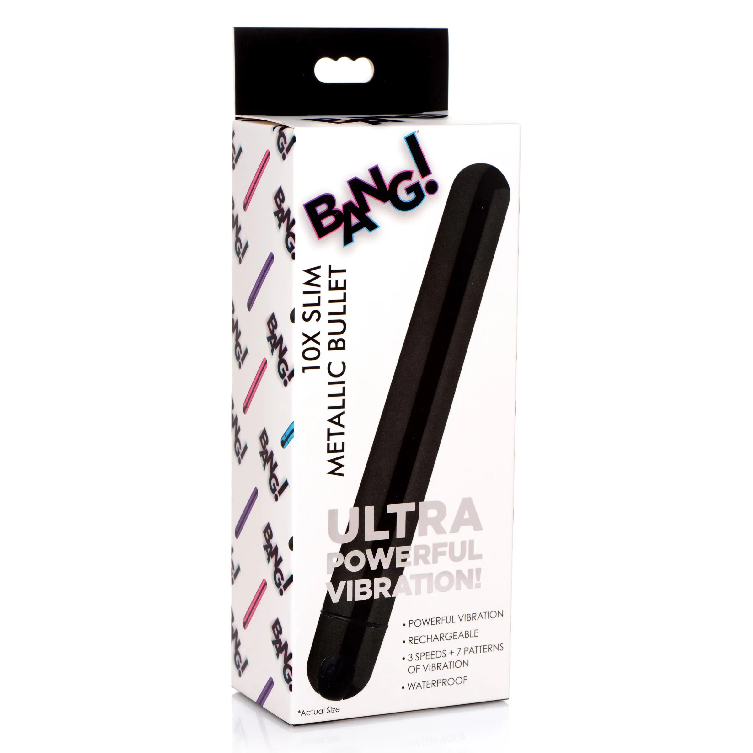10X Slim Metallic Bullet - Black
