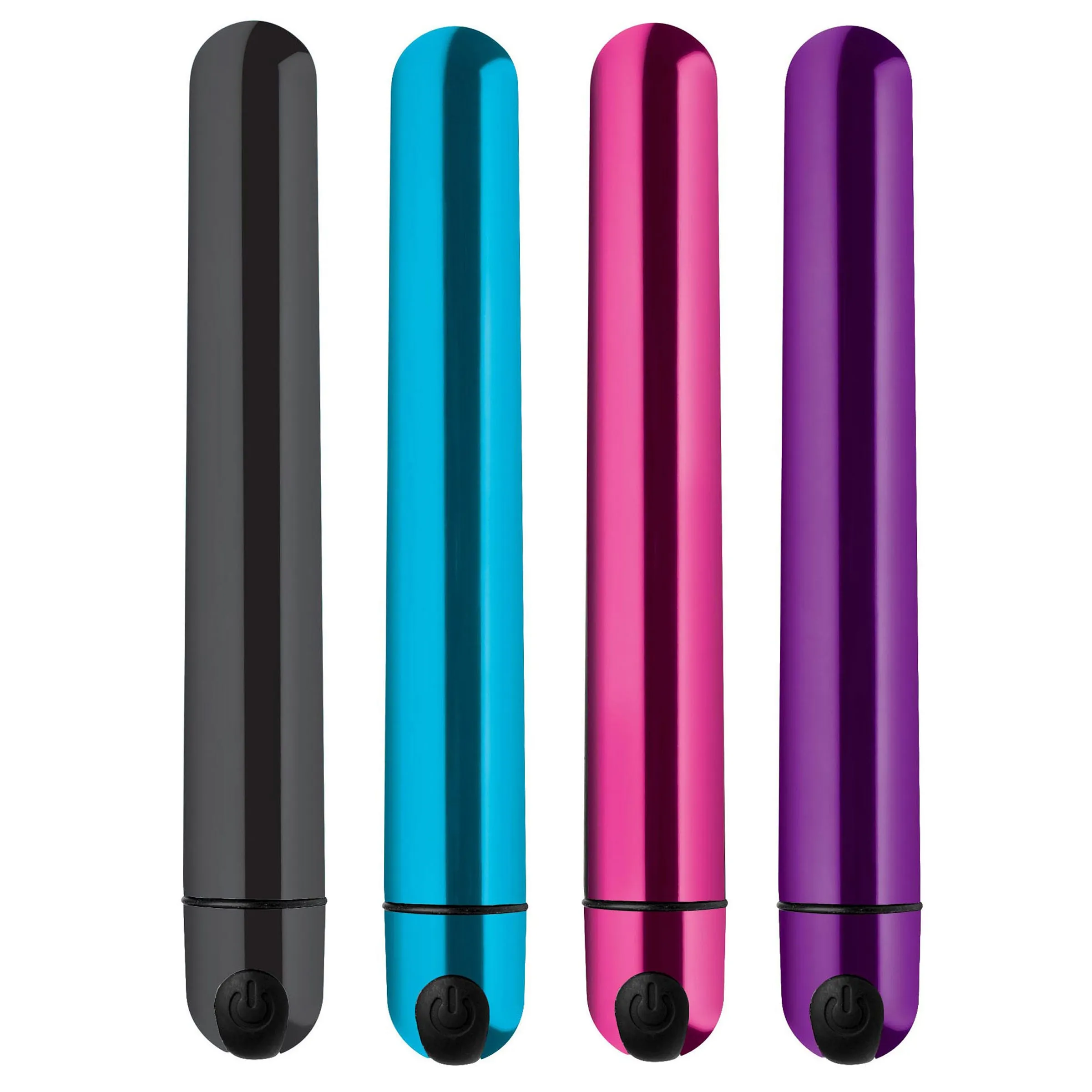 10X Slim Metallic Bullet - Black