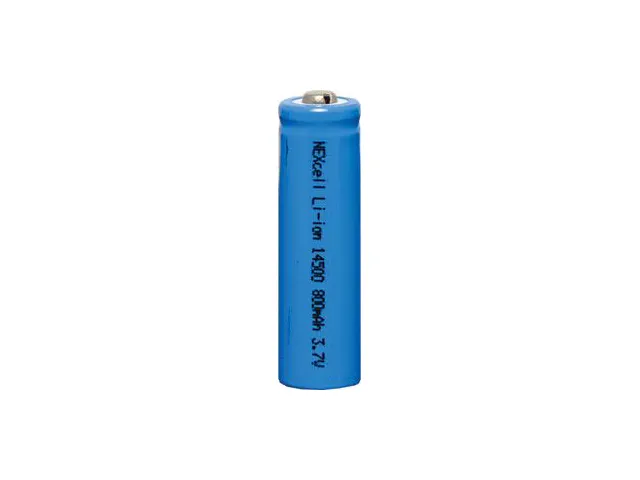 14500 lithium ion 3.7V 800mAh Rechargeable Battery
