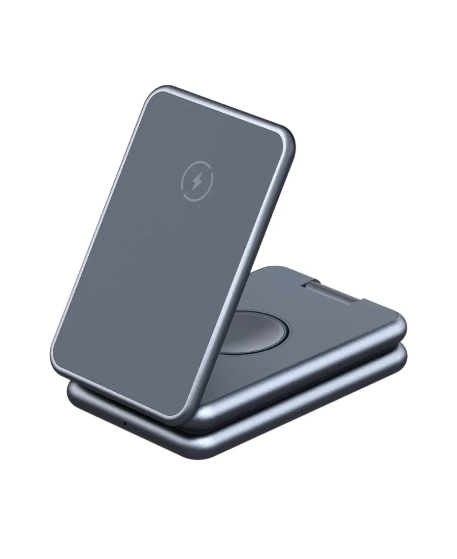 3-in-1 Foldable Magnetic Wireless Charging Station