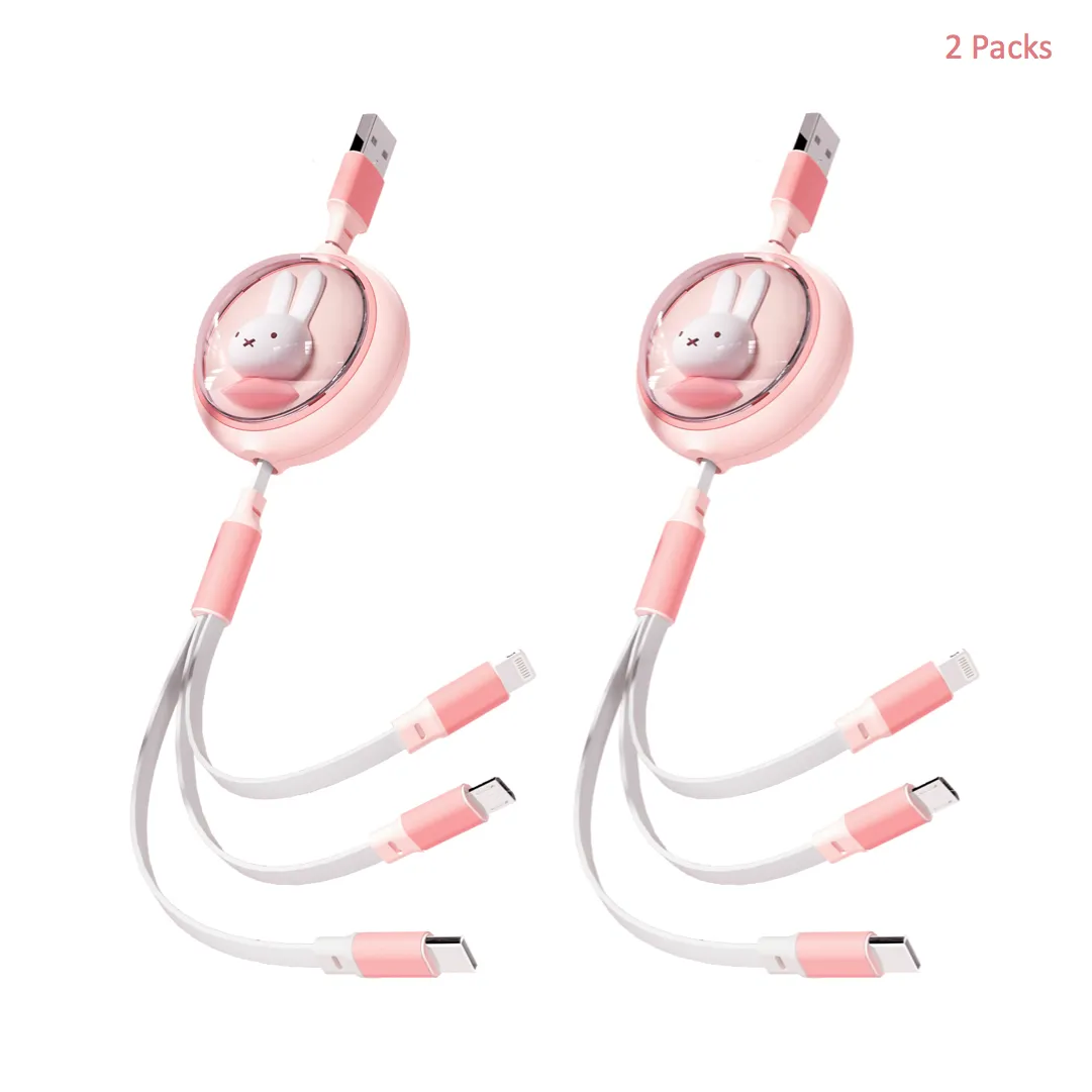 3 in 1 Retractable Cable