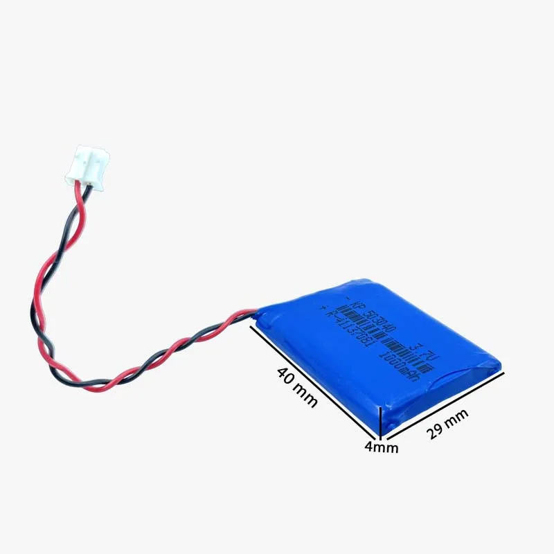 3.7V 1000mAh Li-Po Rechargeable Battery (KP-503040)