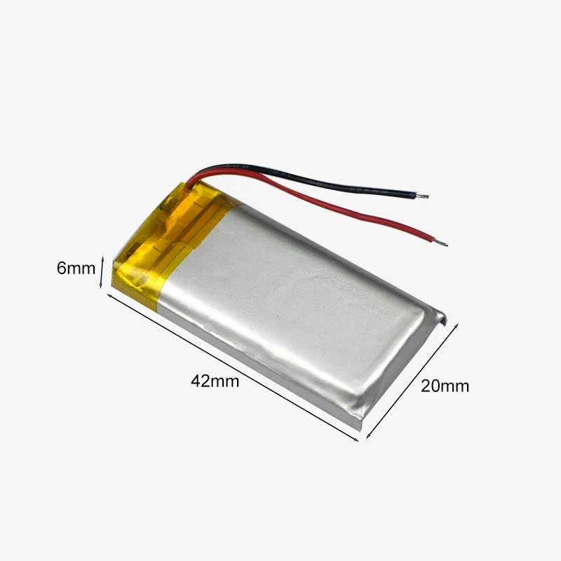 3.7V 450mAH Li-Po Rechargeable Battery