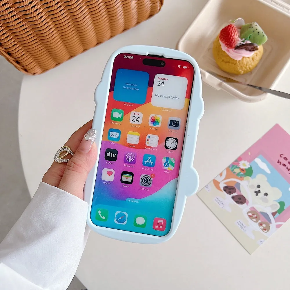 3D Silicone Bear Soft Phone Case - iPhone 16