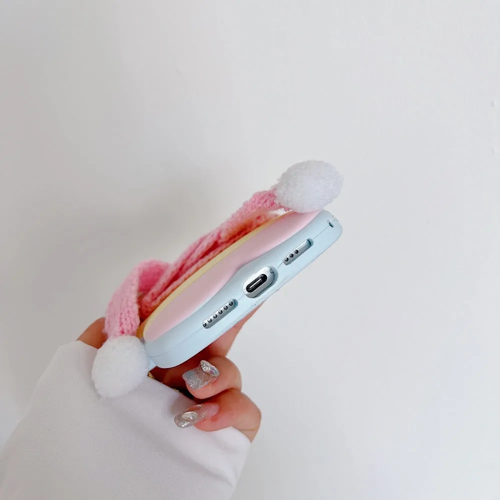 3D Silicone Bear Soft Phone Case - iPhone 16