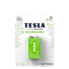 9V GREEN  RECHARGEABLE (HR9V / BLISTER FOIL 1 PC)