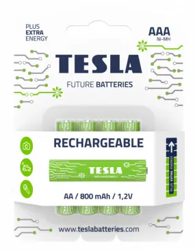 AAA GREEN  RECHARGEABLE(HR03 / BLISTER FOIL 4 PCS)