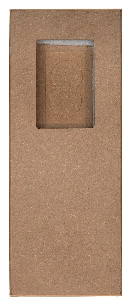 Acoustic Enclosure for Select Sonance Visual Performance 6.5" Rectangle Speakers (Each) - Unfinished Wood