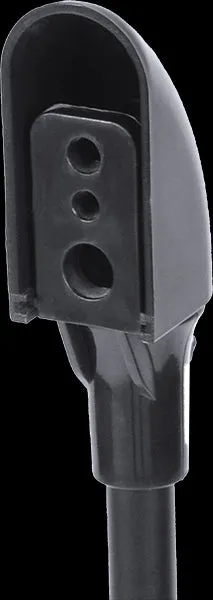 Adjustable Steel Speaker Stands w/ Concealed Cables, 2pcs