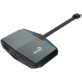 AeroCool ASA-ATHB82A Type-C Hub with HDMI,Type-C and Gigabit LAN Port