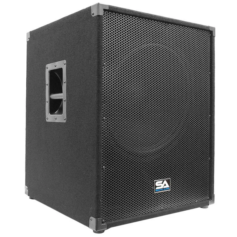 Aftershock 18 - 18" Powered Pro Audio Subwoofer Cabinet (Pair)