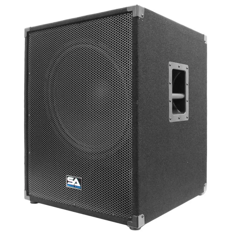 Aftershock 18 - 18" Powered Pro Audio Subwoofer Cabinet (Pair)