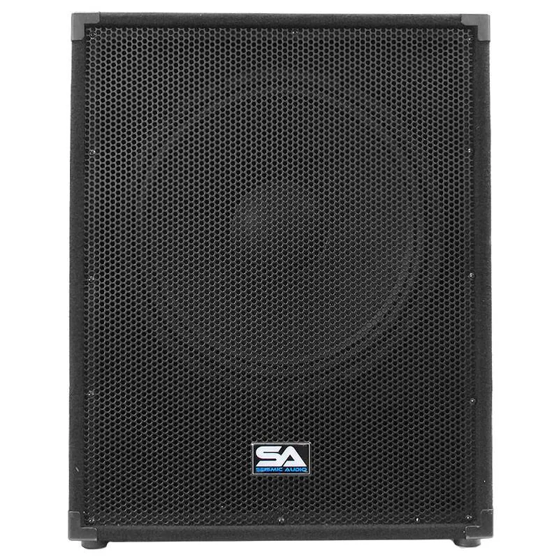 Aftershock 18 - 18" Powered Pro Audio Subwoofer Cabinet (Pair)