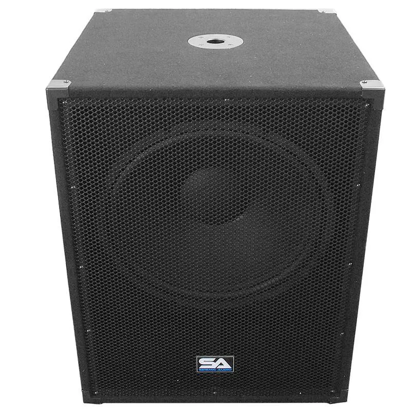 Aftershock 18 - 18" Powered Pro Audio Subwoofer Cabinet (Pair)