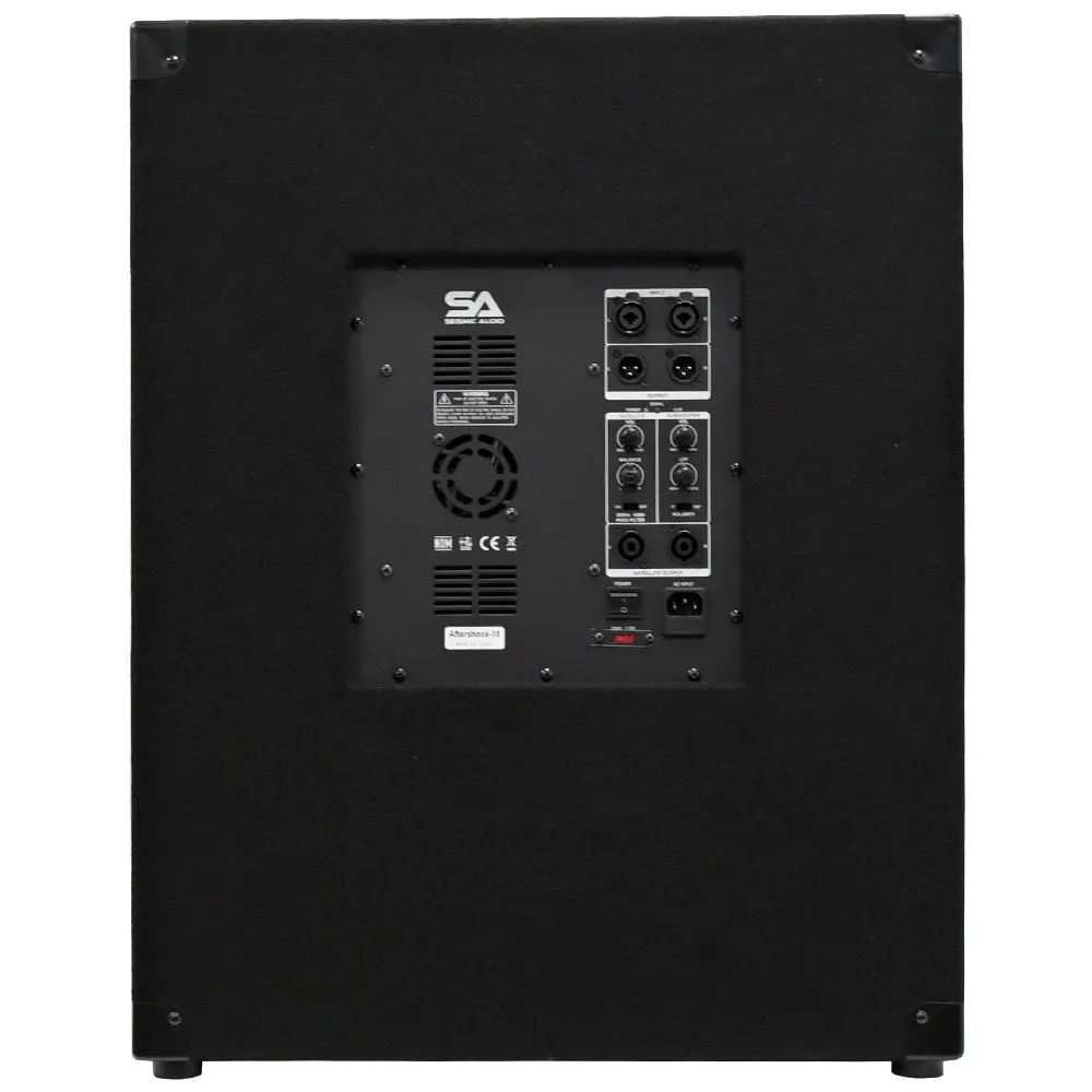 Aftershock 18 - 18" Powered Pro Audio Subwoofer Cabinet
