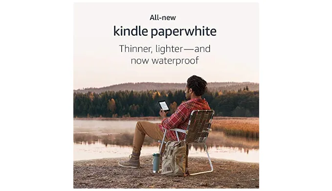 All-new Waterproof Kindle Paperwhite with 2x Storage (8GB) - Ships Next Day!