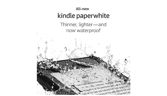 All-new Waterproof Kindle Paperwhite with 2x Storage (8GB) - Ships Next Day!