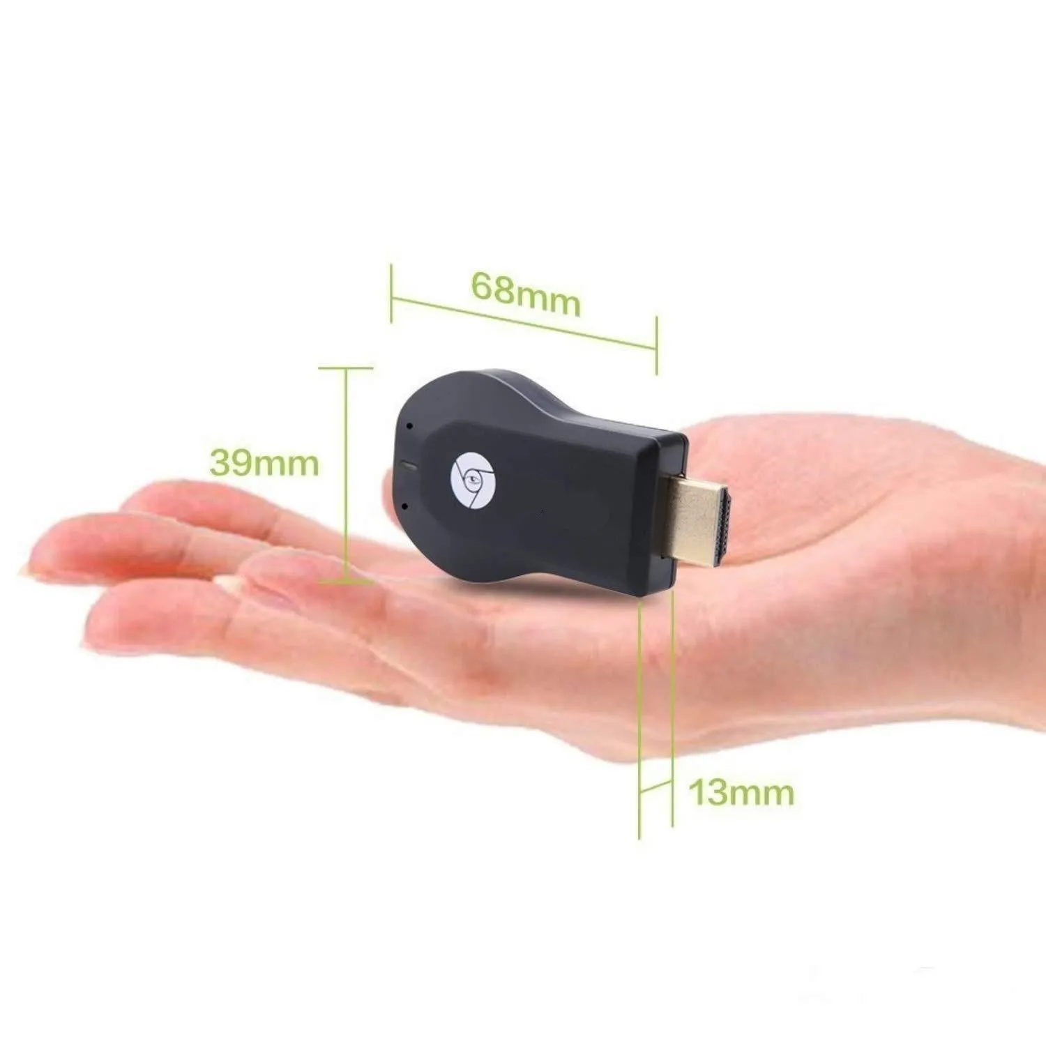 Anycast Rapid Wi Fi HDMI Dongle and Wireless Display (Black)