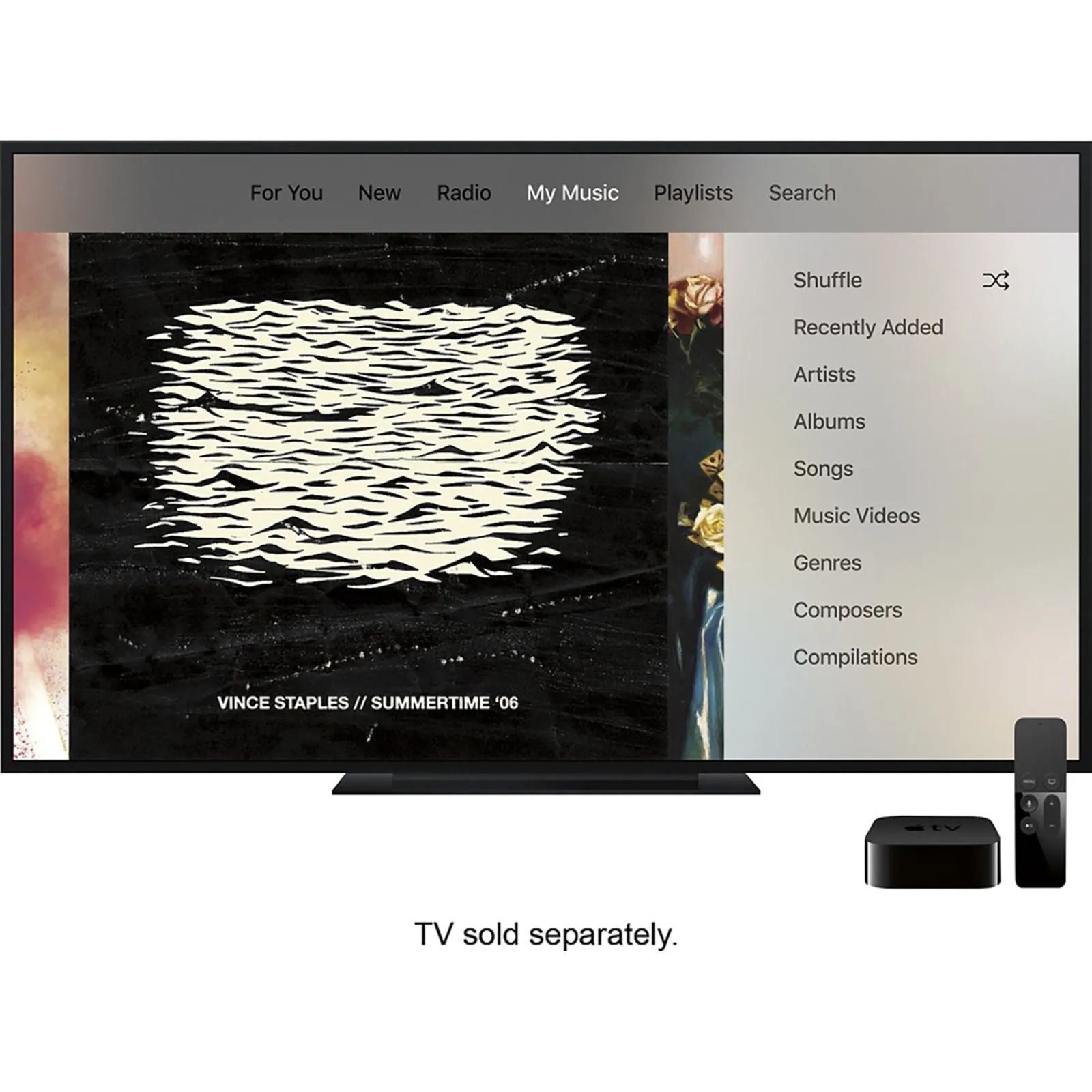 Apple TV 64GB 4th Generation (Certified Refurbished: A  Grade)
