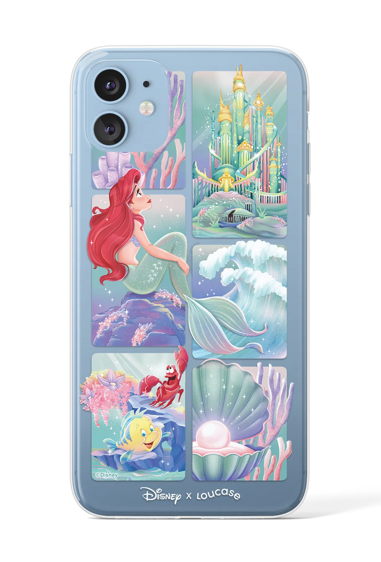 Ariel's Adventure - KLEARLUX™ Disney x Loucase The Little Mermaid Collection Phone Case | LOUCASE