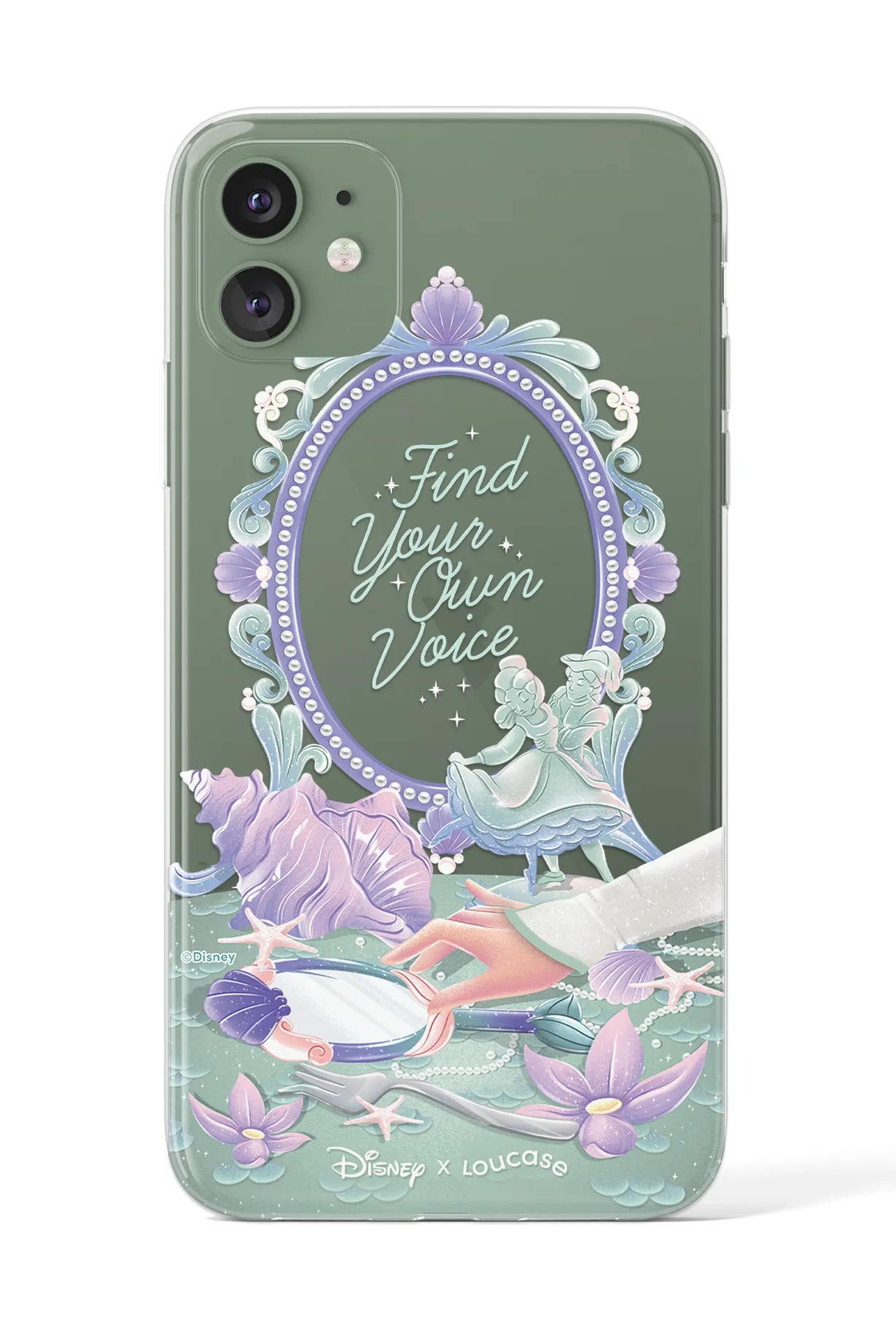 Ariel's Vanity - KLEARLUX™ Disney x Loucase The Little Mermaid Collection Phone Case | LOUCASE