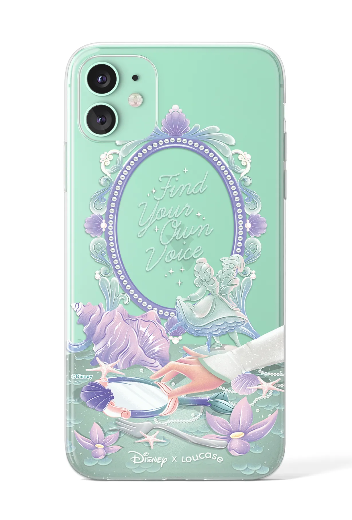 Ariel's Vanity - KLEARLUX™ Disney x Loucase The Little Mermaid Collection Phone Case | LOUCASE