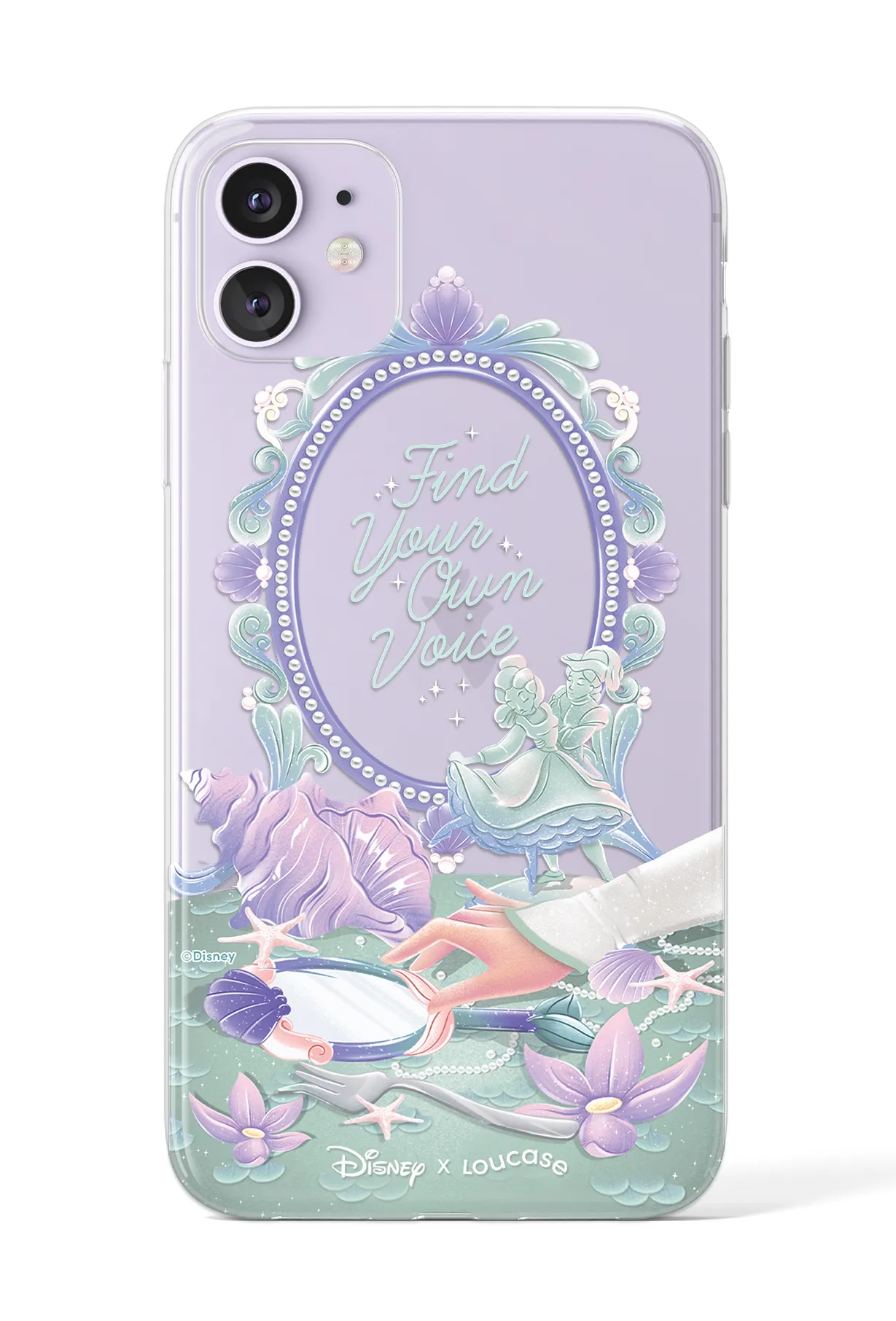 Ariel's Vanity - KLEARLUX™ Disney x Loucase The Little Mermaid Collection Phone Case | LOUCASE