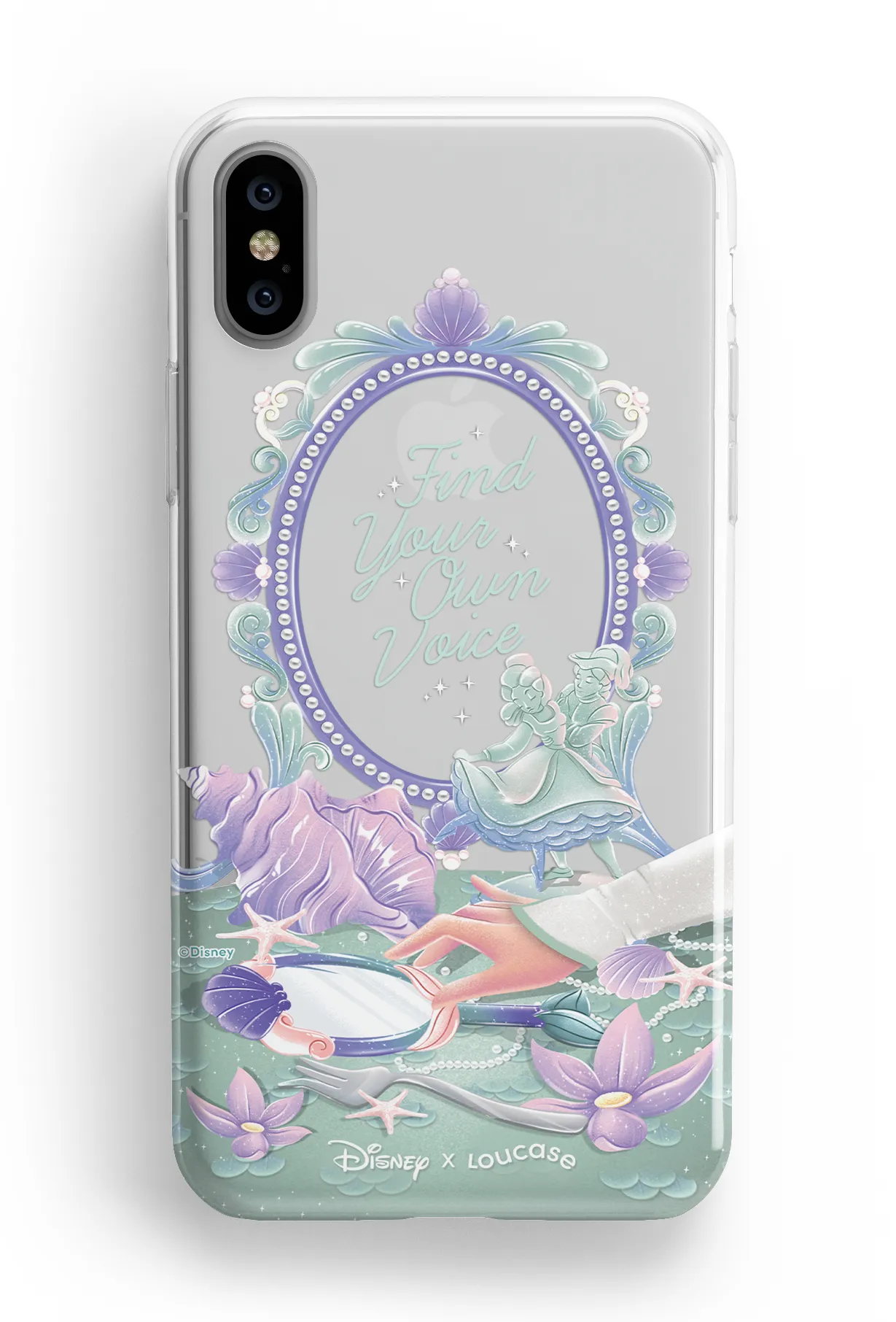 Ariel's Vanity - KLEARLUX™ Disney x Loucase The Little Mermaid Collection Phone Case | LOUCASE