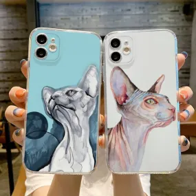 Artistic Sphynx Iphone cases