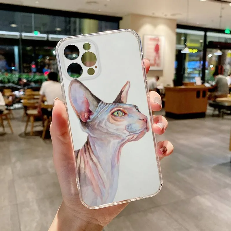 Artistic Sphynx Iphone cases