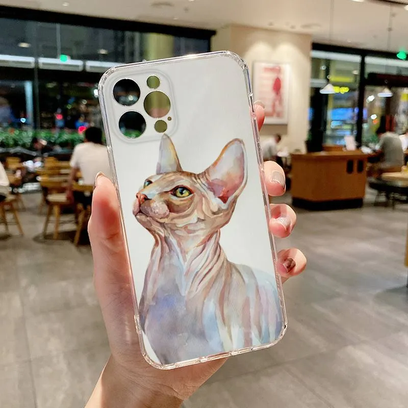 Artistic Sphynx Iphone cases