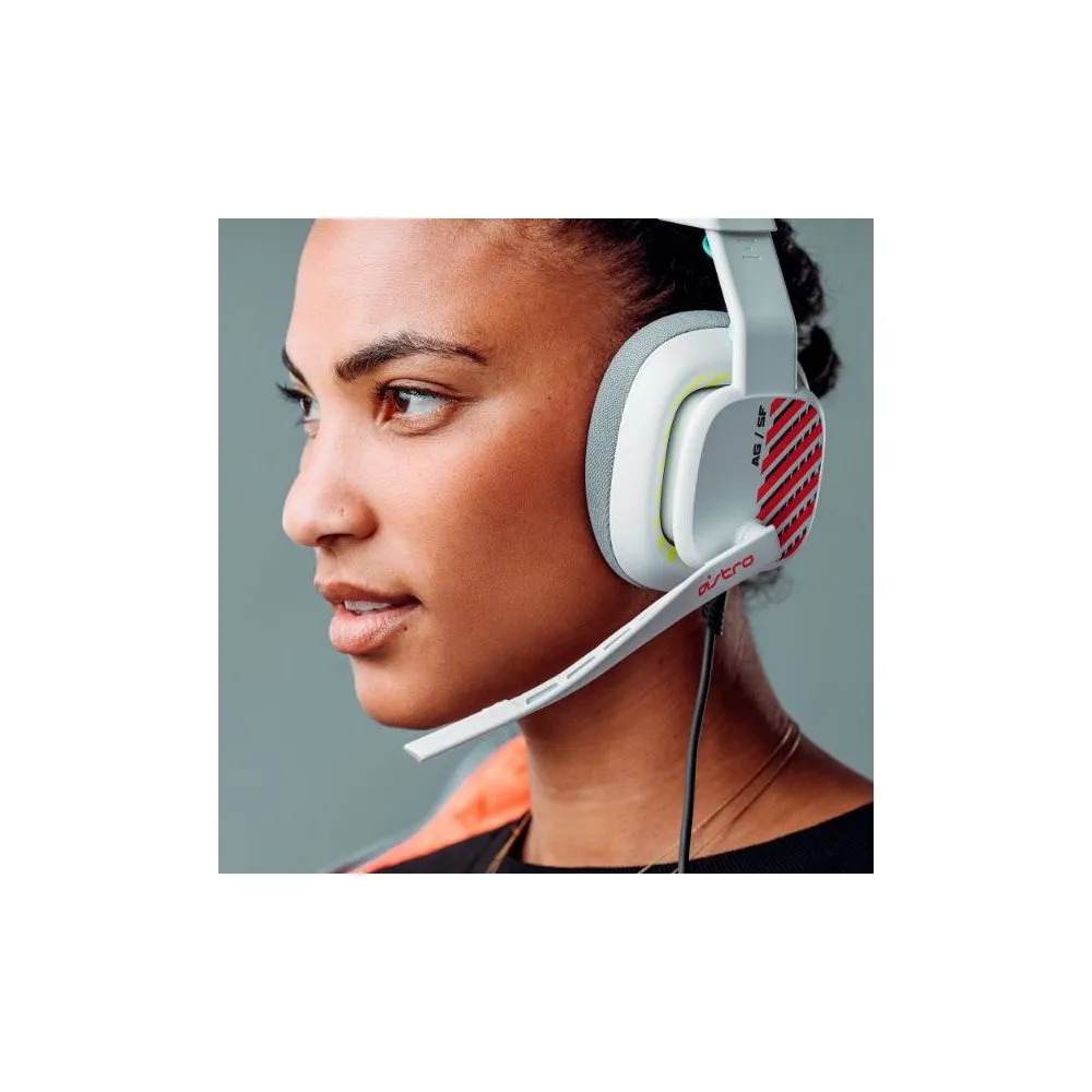 ASTRO Gaming 939-002062 Gen 2 Wired Stereo Over-the-Ear Gaming Headset A10 for PlayStation/PC with Flip-to-Mute Microphone - White