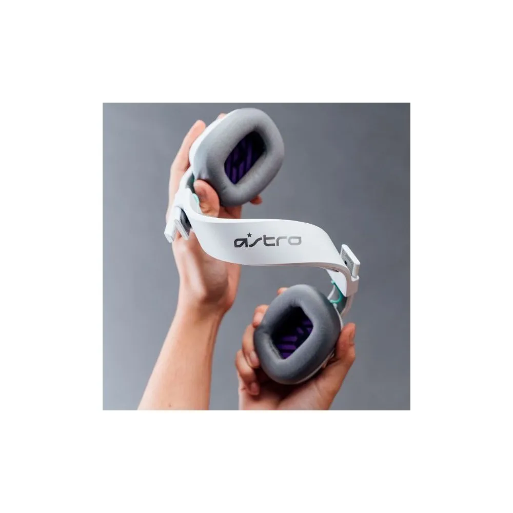ASTRO Gaming 939-002062 Gen 2 Wired Stereo Over-the-Ear Gaming Headset A10 for PlayStation/PC with Flip-to-Mute Microphone - White