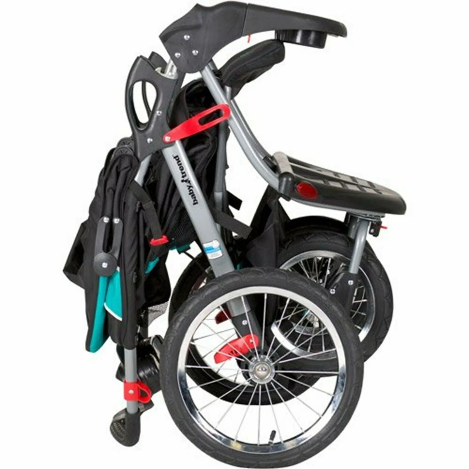 Baby Trend Double Jogging Stroller with Two Infant Car Seats Travel Combo Set