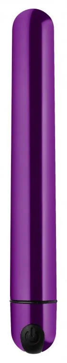 Bang 10X Slim Metallic Bullet Vibrator - Intense Pleasure in Stylish Purple