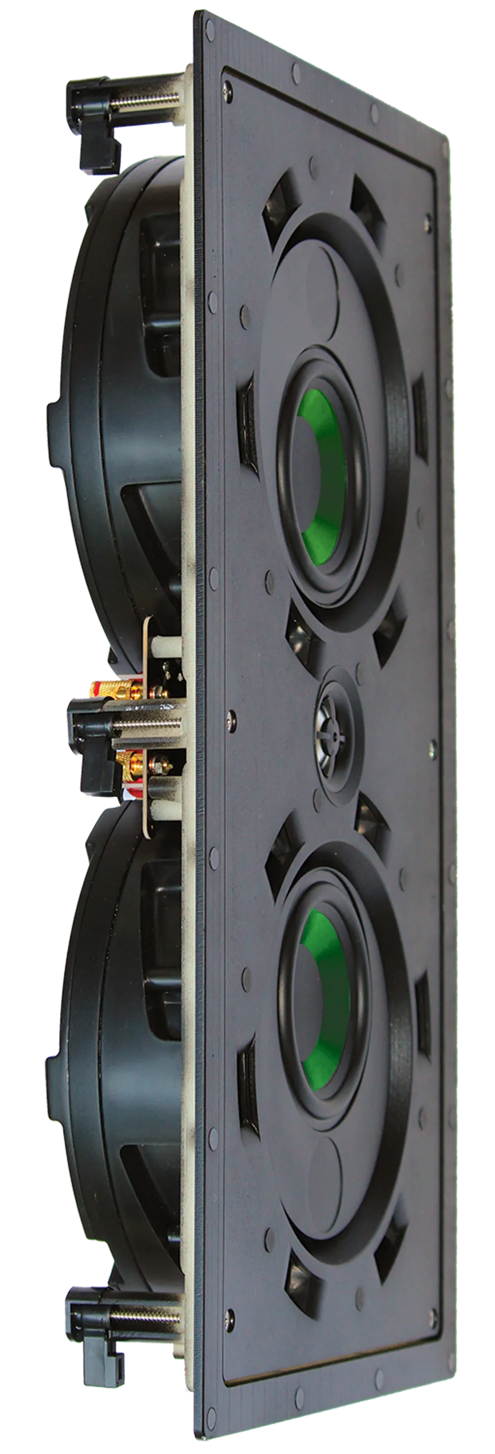 BEALE STREET IPLCR4-MB Dual 4″ Pancake Speaker (Pair)