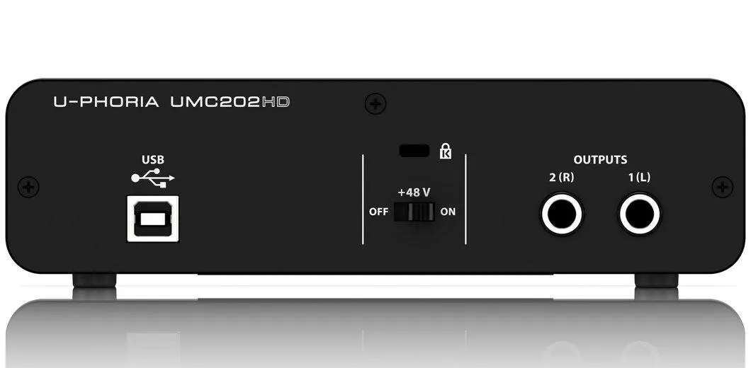 Behringer U-Phoria UMC202HD Audio Interface