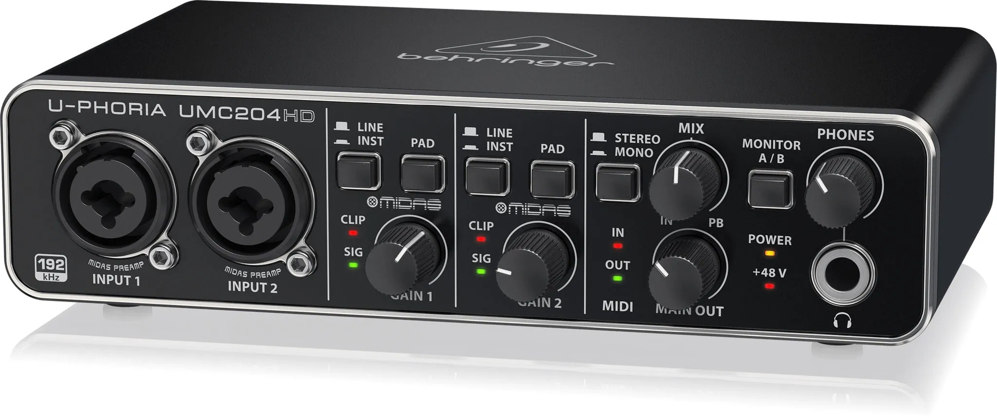 Behringer UMC204HD Audio Interface