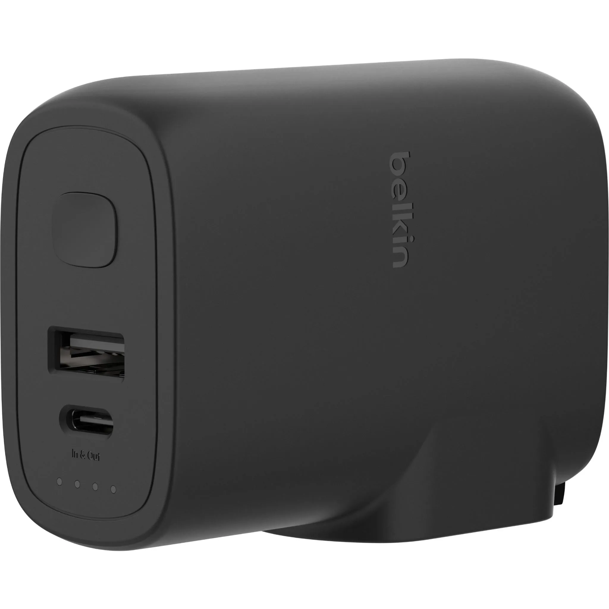 Belkin BoostCharge Hybrid Wall Charger 25W   Power Bank 5K with Travel Adapter Kit