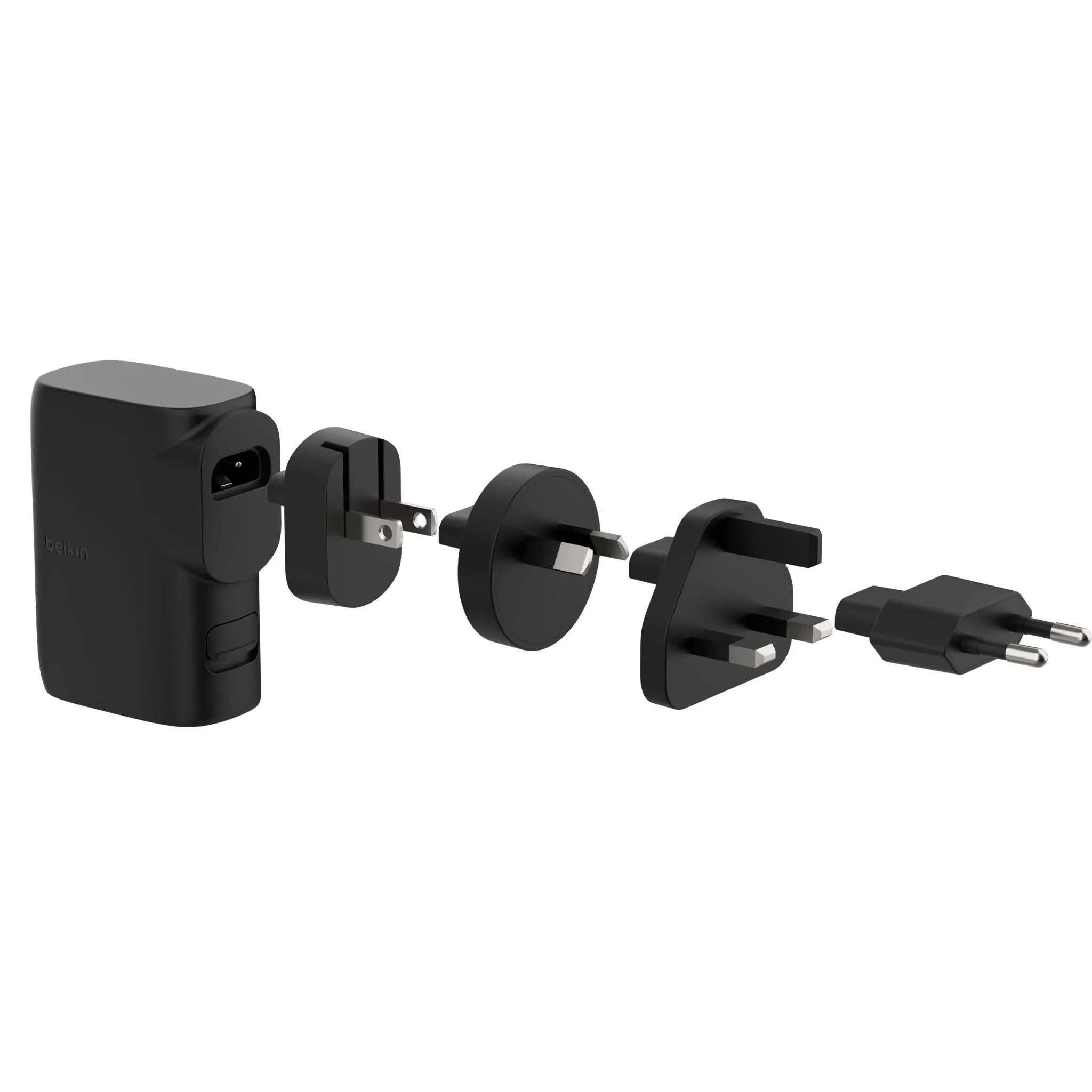 Belkin BoostCharge Hybrid Wall Charger 25W   Power Bank 5K with Travel Adapter Kit