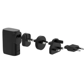 Belkin BoostCharge Hybrid Wall Charger 25W   Power Bank 5K with Travel Adapter Kit