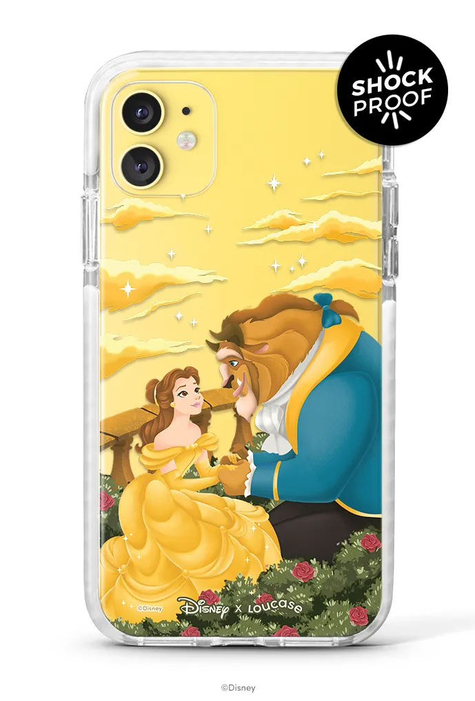 Belle & Beast - PROTECH™ Disney x Loucase Beauty & The Beast Collection Phone Case | LOUCASE