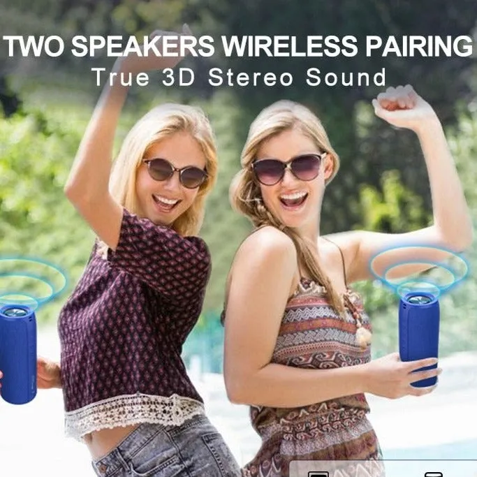 Bluetooth Portable Subwoofer Waterproof Sound Box Speaker