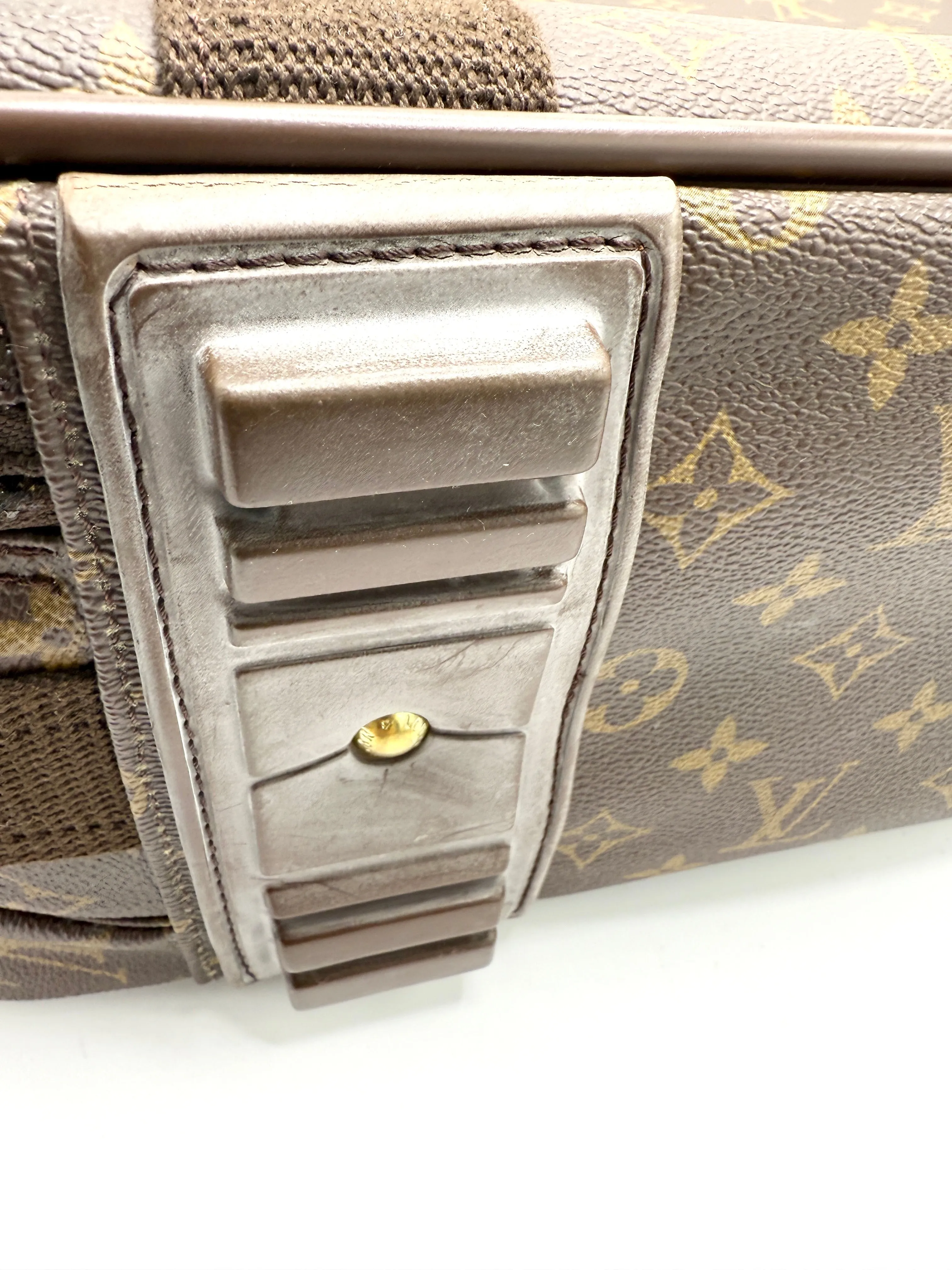Brown Monogram Satellite Trunk