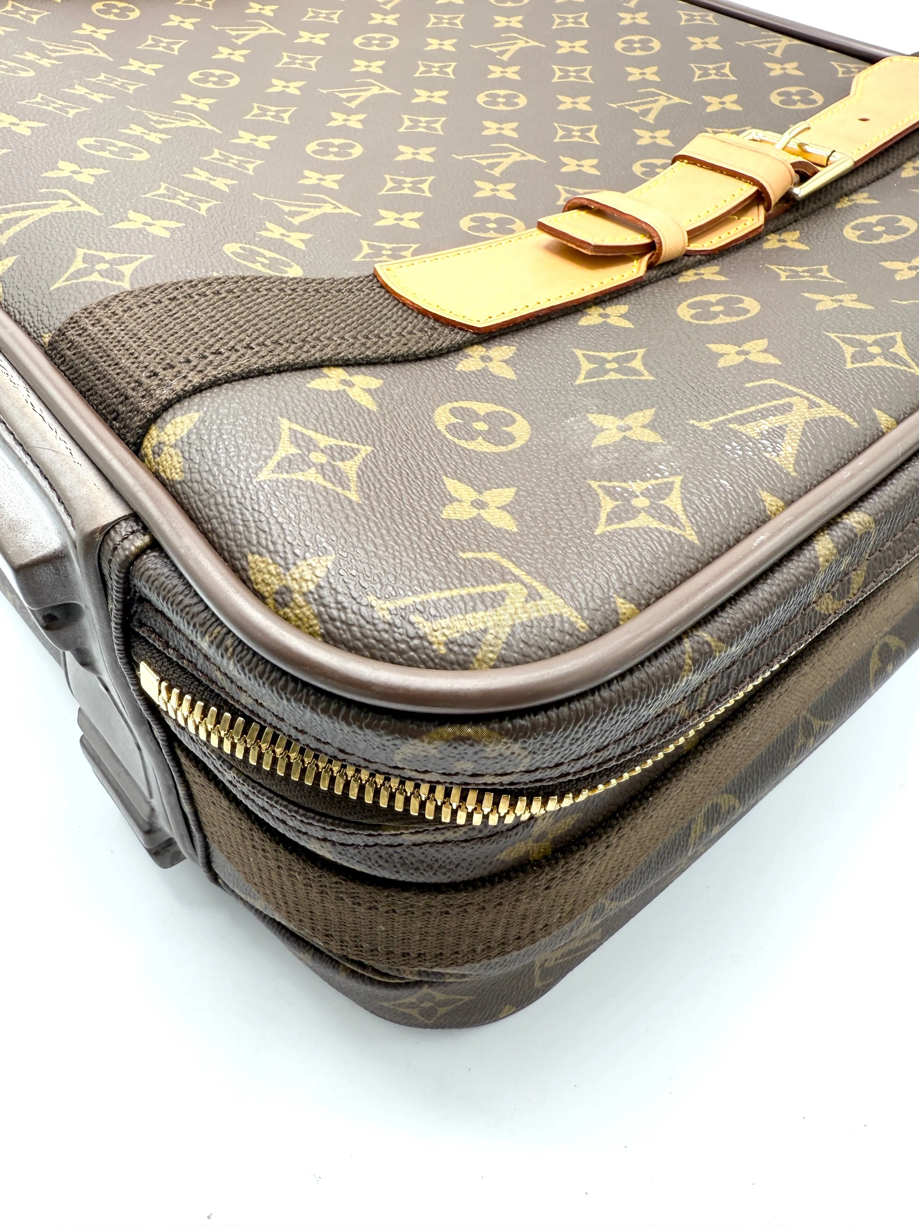 Brown Monogram Satellite Trunk