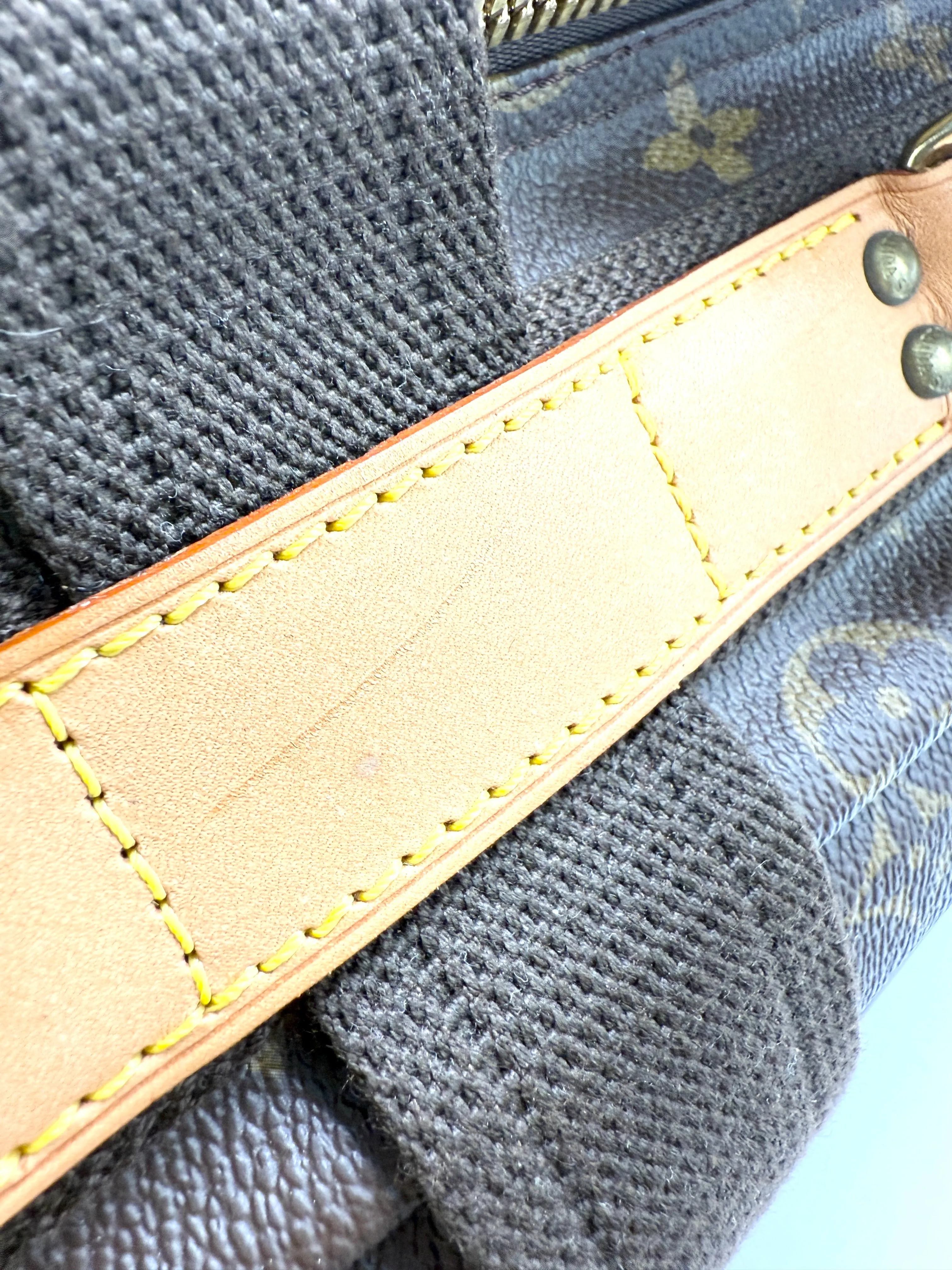 Brown Monogram Satellite Trunk