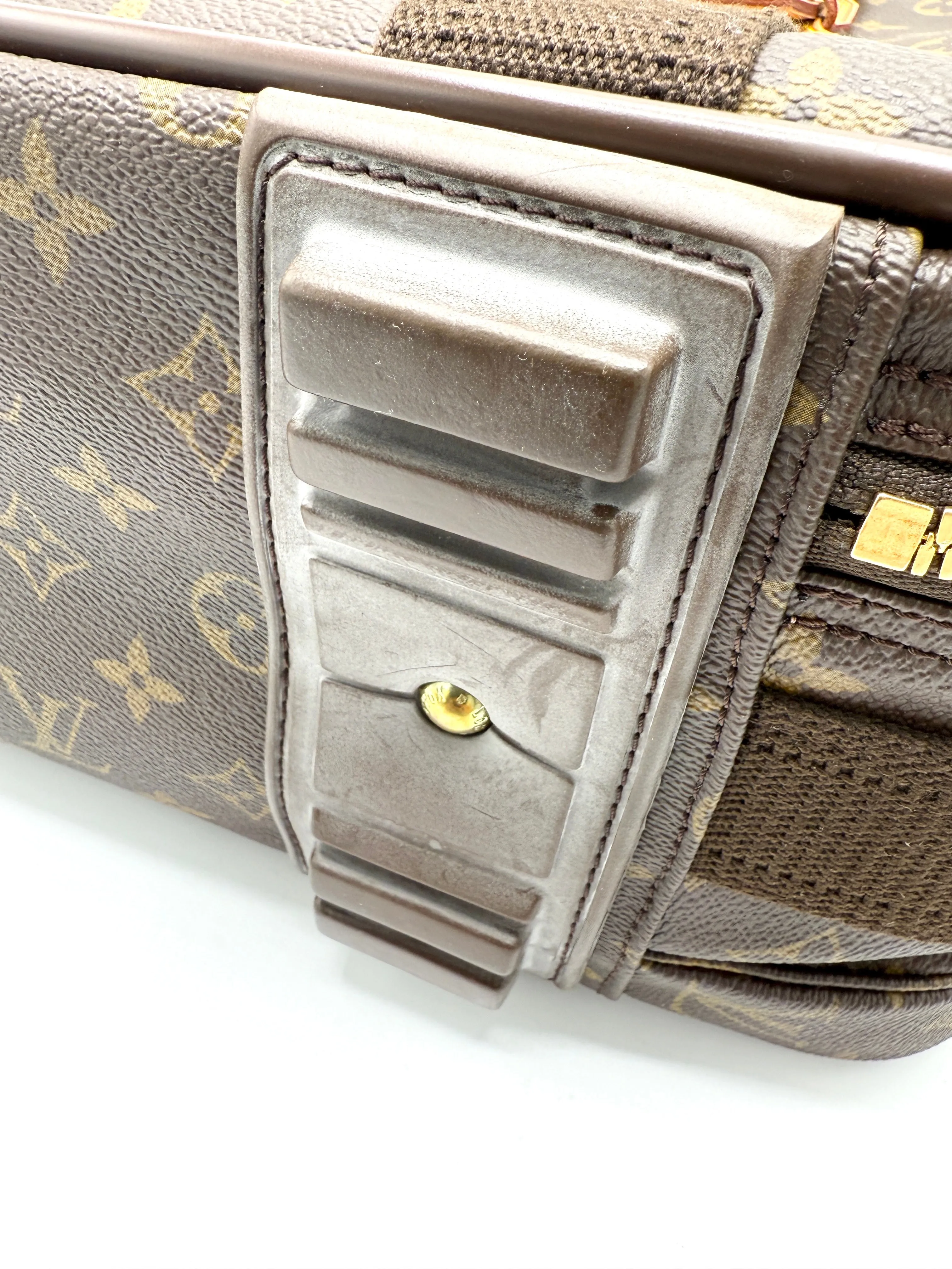 Brown Monogram Satellite Trunk