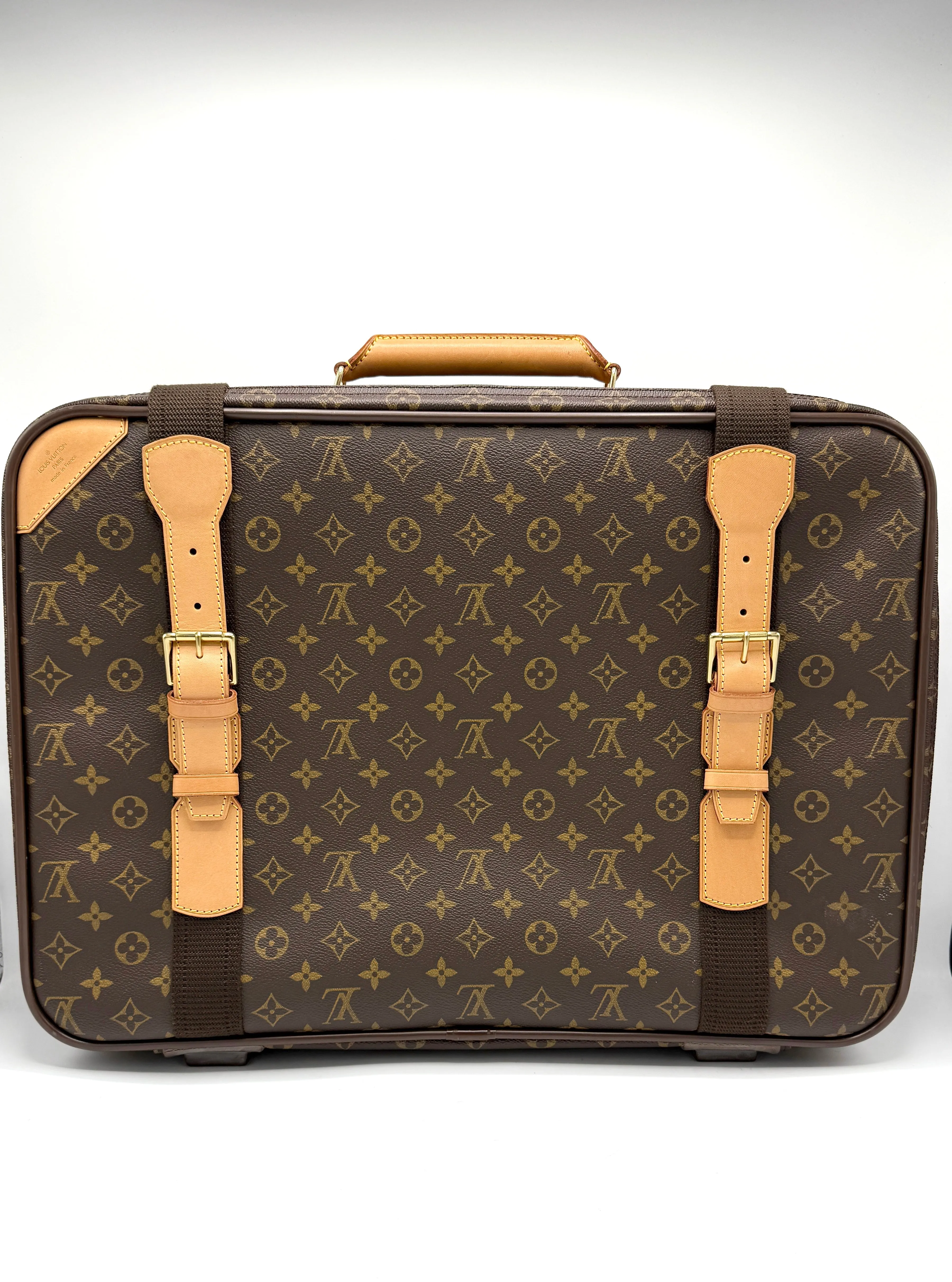 Brown Monogram Satellite Trunk