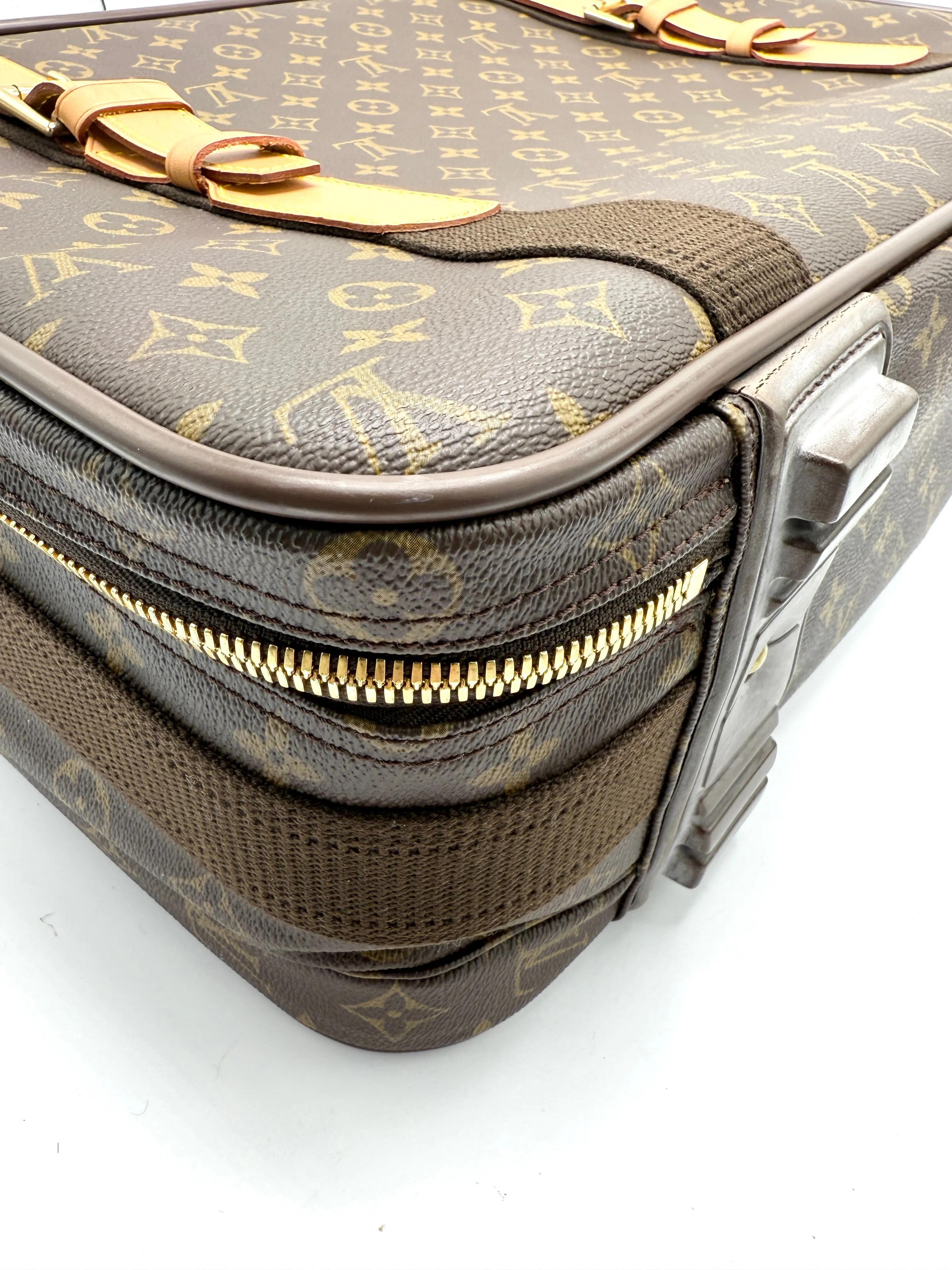 Brown Monogram Satellite Trunk